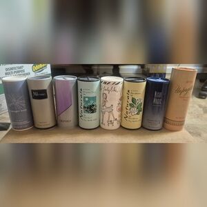 Vintage Avon Body Talc Lot Naturals Gardenia Odyssey Night Magic...